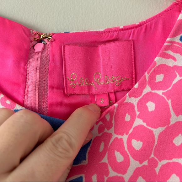 Lilly Pulitzer Blanca Stretch Romper in Blue Haven - Picture 5 of 8